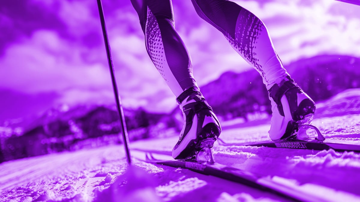 Suusavõistlus olümpiamängudel.