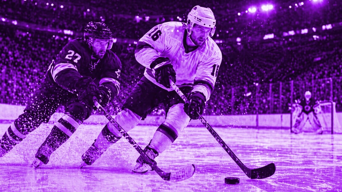 Kaks mängijat Jäähoki MM-il.