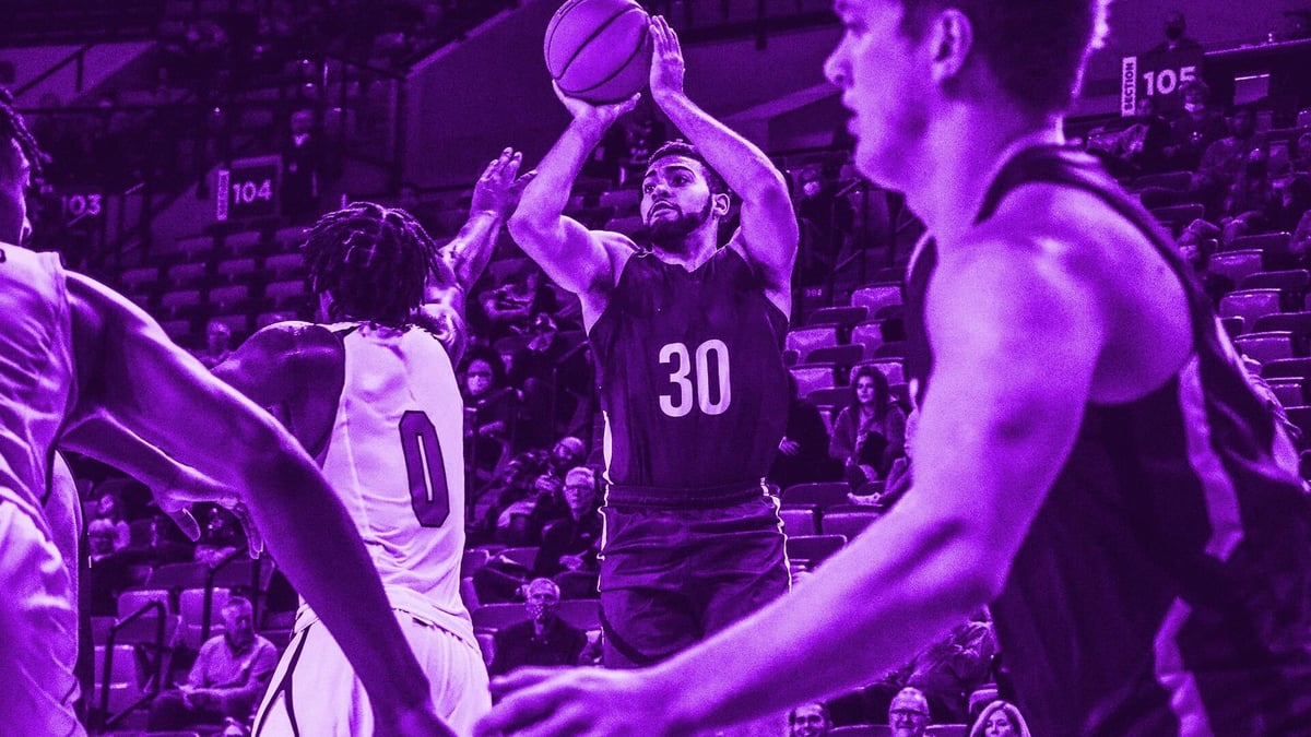 Otsustav kohtumine korvpallimängus.