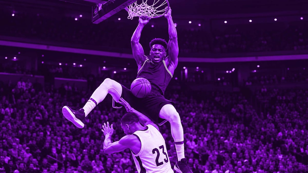 NBA korvpallur teeb pealtpaneku.