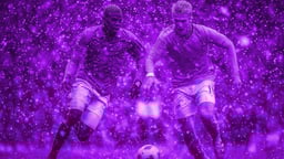 Kaks Premier League'i mängijat pingelises jalgpallimatšis.