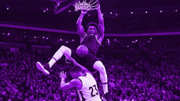NBA korvpallur teeb pealtpaneku.